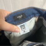 EXPRESS Skyscraper Mid Rise Distressed Split Leg Jeans Photo 7