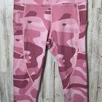 Zyia  Active Women's‎ Pink Camo High Rise Cropped Leggings Size 4 Photo 0