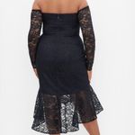 City Chic  Lace Athena Dress - Navy. XL (22) Photo 8