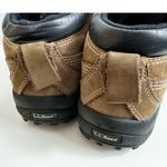 L.L. Bean Mens Rubber Classic Duck Boots Low Cut Shoes Brown Black 7 Photo 2