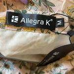 Allegra K NWT! 💯 blush ruffle neck boho floral chiffon dress sz Medium Photo 9