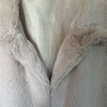 CEJON IVORY FAUX FUR VEST With POCKETS Size M Photo 3