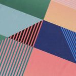 Seafolly Size 6 Dalia Geometric Bandeau Bikini Top Photo 9