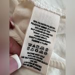 Free People Cream Drape Bishop Sleeve Oversized Blouse Sz M Photo 8