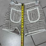Moon River  Women‎ Fluffy Knit Beige Shorts size S Photo 7