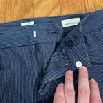 Gap  Skinny Ankle Pant navy‎ pinstripe business casual size 4 Photo 5