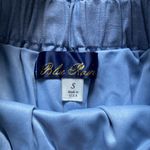 Blue Rain  Women's Light Blue Elastic Waist Tie Ruffle Skirt Sz Small Photo 2