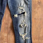 Vervet  Blue NWT Mid-Rise Distressed Skinny Jeans Size 26 Photo 2