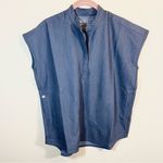 FIGS NWT  Heather Blue Rafaela Scrub Top XS NWT Photo 12