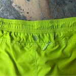Athleta Record Time Running Shorts Women’s Size XL Lime Green Photo 2