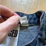 The Ragged Priest  - Reign Buckle Sleeveless Denim Top in Blue Photo 2