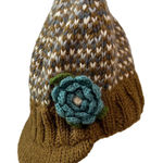 Vintage‎ Erin Knitwear Ireland Wool Knit Hat Cap Beanie Y2K Brown Photo 0