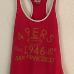 Junk Food Clothing San Francisco 49ers tank top M Red Size M Photo 0