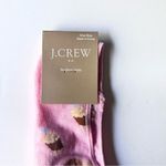 J.Crew  Women's Coffee and Bagel Print Graphic Design 
No Show Ankle Socks Photo 1