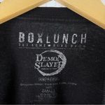 Box Lunch Demon Slayer Small Anime Big Graphic Tee Shirt Samurai Black Photo 4