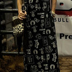 Western Dress Black Photo 0