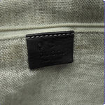 Gucci GG Guccissima Black Leather Top Handle Oversized Crossbody Shoulder Bag Photo 17