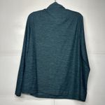 GapFit Women’s Small Green Half Zip Long Sleeve Athletic Pullover Top Photo 5