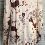 White Elk Christmas Dress Purple Size L Photo 2