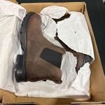 Sorel Emilie III Waterproof Chelsea Boots Tobacco Black 6 Photo 0