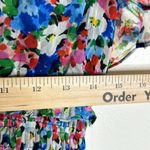 Shoshanna Venezia colorful floral cinch waist Mini Dress size 4 ladies festival Photo 9