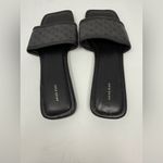 ANINE BING  Ria Monogram Print Slides Size US 7 Photo 5