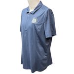 Callaway Golf Collared Short Sleeve Embroidered Half Zip Activewear Shirt Sz 2XL Blue Photo 1