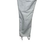 Madewell  Women's Jeans Ripped Skinny Cropped‎ 9” High-Rise Denim White Size 36 Photo 6