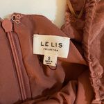 Le lis Satin Burnt Orange Romper Photo 1