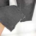 Levi's Premium Ribcage Straight Ankle Jean Wash Black Grey Denim 26 Photo 3