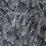 Lumiere Anthro Romper Black White Palm Leave Print Elastic‎ Waist Women's M Size M Photo 5