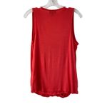 Iz Byer Y2K Beaded Sleeveless Drape Tank Top Sz M Coral McBling Whimsy Fairy  Photo 7