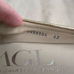 AGL Attilio Giusti Leombruni Gold Leather & Pink Cap Photo 6