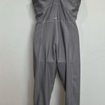 Abercrombie & Fitch Abercrombie YPB XL SculptLUX Jumpsuit Full Length Cinch-Front Sweetheart Neck Photo 5