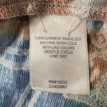 Alfred Dunner  X-Large Top Floral 3/4 Sleeve Stretch V-Neck Shark-Bite Hem Multi Photo 6