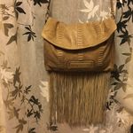 Marciano  Boho Leather Fringe  Cross Body Messenger | Shoulder Bag Photo 1