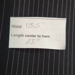 Isabella Demarco Black Pinstripe Pencil Skirt NWT Size 4 Black Striped Skirt Photo 10