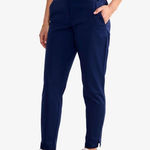 Vineyard Vines slim leg 28" pull on golf pants navy blue women's size large Photo 0