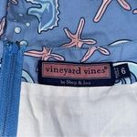 Vineyard Vines  Women’s Size 6 Blue Seahorse Starfish Print A-Line Skirt Photo 3