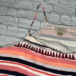 Loft  Outlet Sleeveless Tank Top Blouse striped coral pink blue Women’s size XL Photo 11
