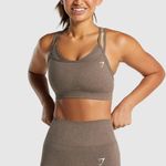 Gymshark Adapt Brown Fleck Seamless Set Photo 0