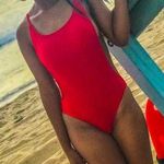 Red One Piece Size M Photo 0