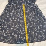 6 Wallflower Morgan Floral Flutter Ruffle Sleeve Grisaille Large Cottagecore Blue Photo 7