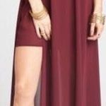 Show Me Your Mumu NWT Bronte Cabernet Maxi Dress Photo 0