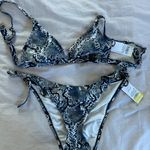 Shade & Shore Snake Skin Bikini Photo 0