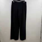 Spanx Go With The Flow Wide Leg Lined Pull On Stretch Pants women's M Black Photo 2