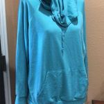 Joe Boxer  light teal hooded sweatshirt Photo 2