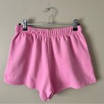 PINK - Victoria's Secret  | Pink Fleece Sweat Shorts Sz XS Photo 2