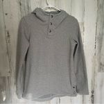 The North Face Knit Stitch Fleece Hoodie Wild Oat Heather Gray size XS NWT Photo 0