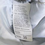 SheIn SZ 30 Light-wash Denim White Stripe on the sides w/5 Pockets & Leg… Photo 12